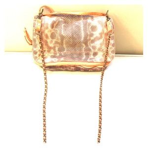 Jerome Dreyfuss Bobi Python Leather shoulder bag